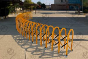 راهبند آکاردئونی سنگین 1.2 متر